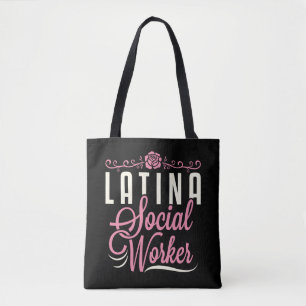Bolsa Tote Latina Social Worker