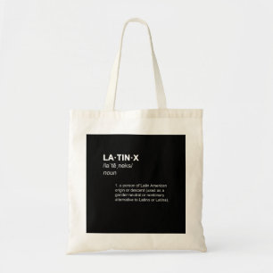 Bolsa Tote LATINX Latino Latina Sexo Dica