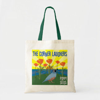 Bolsa Tote Laughers de canto - sementes de papoila