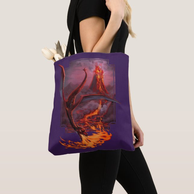 Bolsa Tote Lava Dragon de Cody (Close Up)