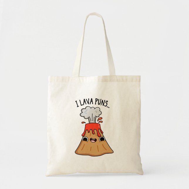 Bolsa Tote Lava Torna Funny Geology Volcano Pun (Frente)