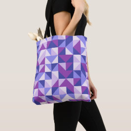 Bolsa Tote Lavanda Chevrons Shuffle