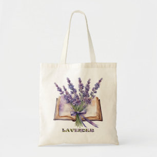 Bolsa Tote Lavanda de Aquarela