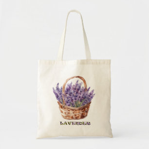 Bolsa Tote Lavanda de Aquarela