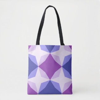 Bolsa Tote Lavanda Diamond Motif