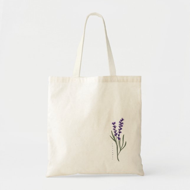 Bolsa Tote Lavanda Tote Bag (Frente)