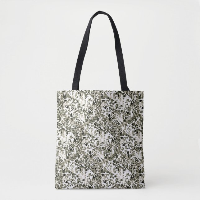 Bolsa Tote Lavishly On Original Winter White Camo (Frente)