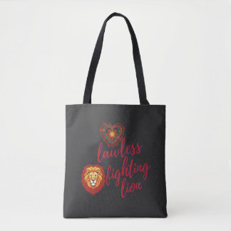 Bolsa Tote Lawless fighting lion