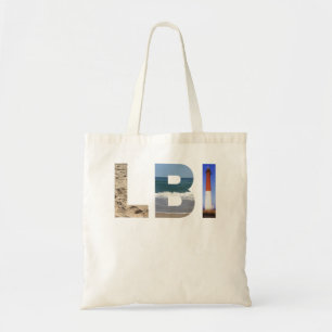 Bolsa Tote LBI Long Beach Island, NJ Photo Beach, Ocean, Ligh