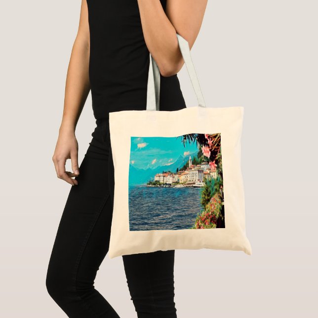 Bolsa Tote ldp BELLAGIO - Lago Como - (Frente (produto))