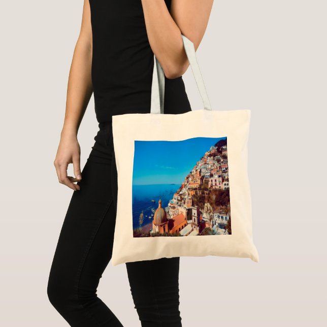Bolsa Tote ldp POSITANO - Costa Amalfi - Panorama (Frente (produto))