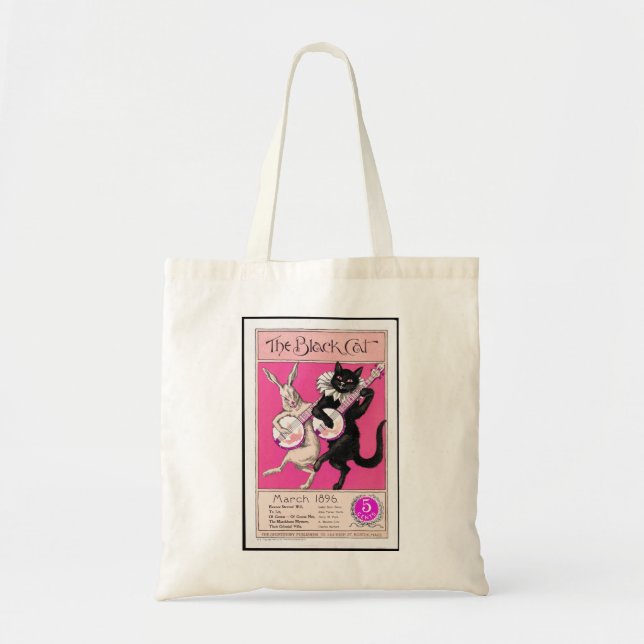Bolsa Tote Le Chat Noir (Frente)