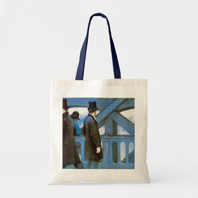 Bolsa Tote Le Pont de l'Europe de Gustave Caillebotte (Frente)