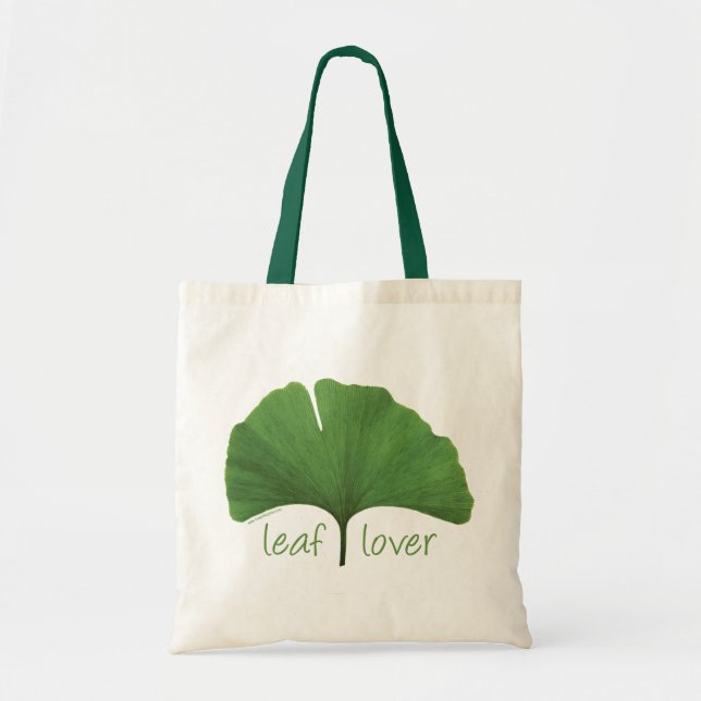 Bolsa Tote Leaf Lover Tree Hugger (Frente)