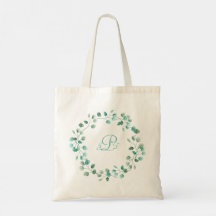 Leaf Wreath Tote Bag