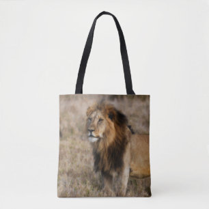 Bolsa Tote Leão Africano Selvagem