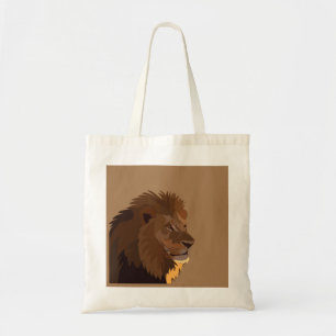 Bolsa Tote Leão Animal Vida Selvagem Leão