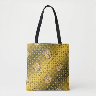 Bolsa Tote Leão & Cavalo de Fogo