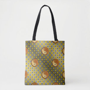 Bolsa Tote Leão & Coelho de Madeira