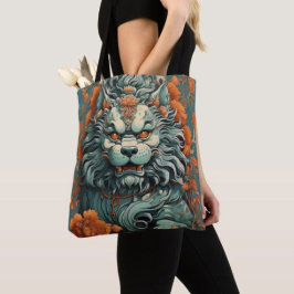 Bolsa Tote Leão da Gripe da Sabedoria