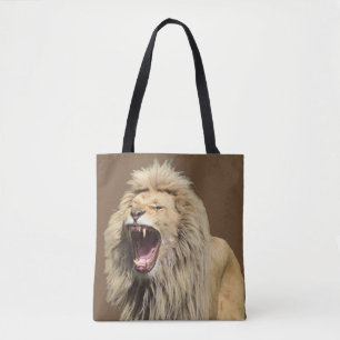 Bolsa Tote Leão de Alta Tensão