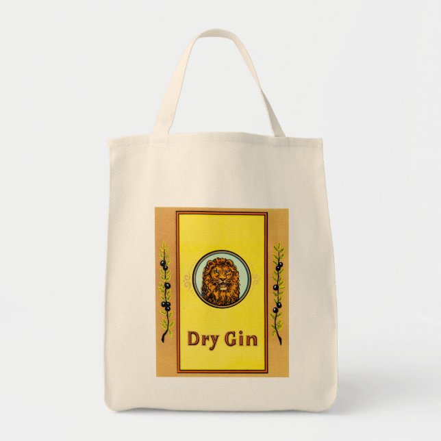 Bolsa Tote Leão de Gin Seco (Frente)