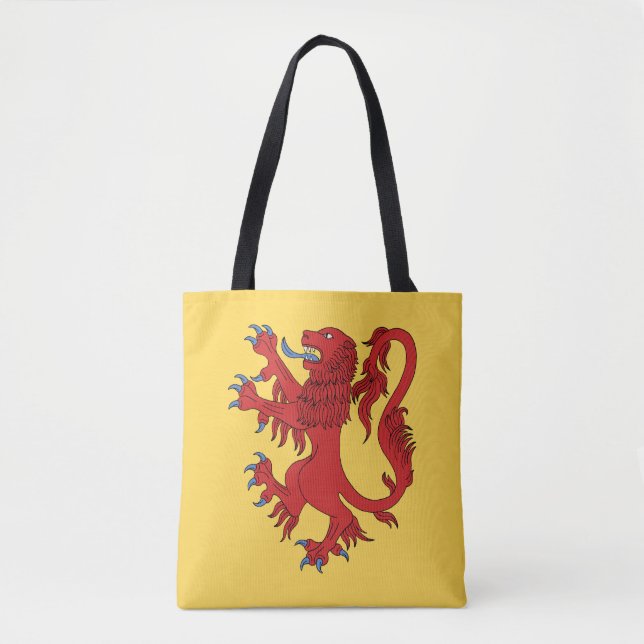 Bolsa Tote Leão Rampante Gules (Frente)