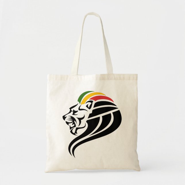 Bolsa Tote Leão Rasta de Judá (Frente)