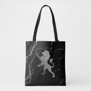 Bolsa Tote Leão Real Silver