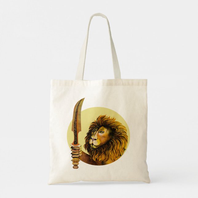 Bolsa Tote Leão Sri Lanka (Verso)