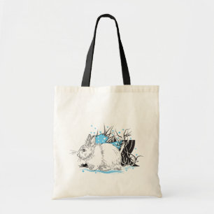 Bolsa Tote Lebre branca de inverno