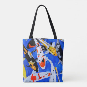 Bolsa Tote Legado da Pintura de Koi Japonesa por Alfred Fox