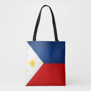 Bolsa Tote Legal bandeira das Filipinas