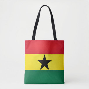 Bolsa Tote Legal bandeira do Gana