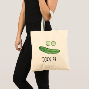 Bolsa Tote Legal como "uma aguarela engraçada do AF legal" d