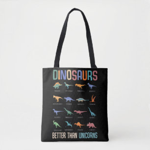 Bolsa Tote Legal Dinossaur Fan Dino Boys Trex