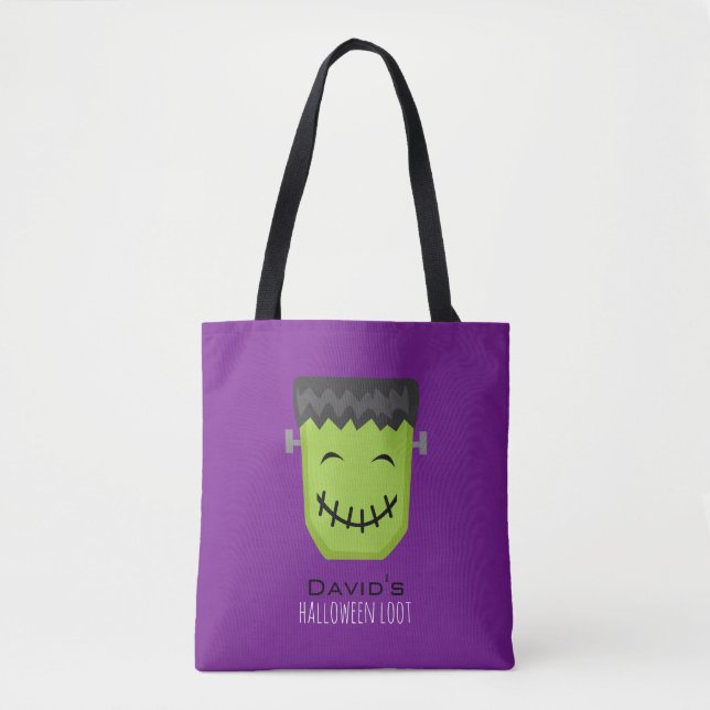 Bolsa Tote Legal Frankenstein Kids Halloween (Frente)
