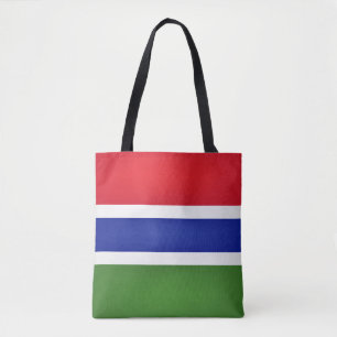 Bolsa Tote Legal Gâmbia Flag Fashion