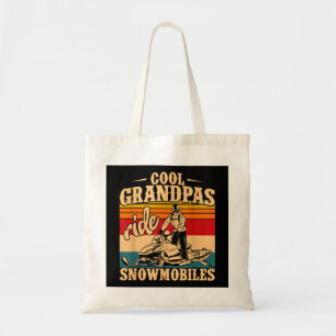 Bolsa Tote Legal Grandpas caminha Snowmobiles Snowmobile Snow