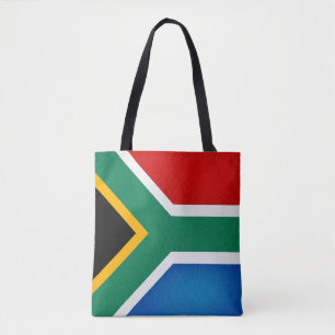 Bolsa Tote Legal Moda de Bandeira da África do Sul