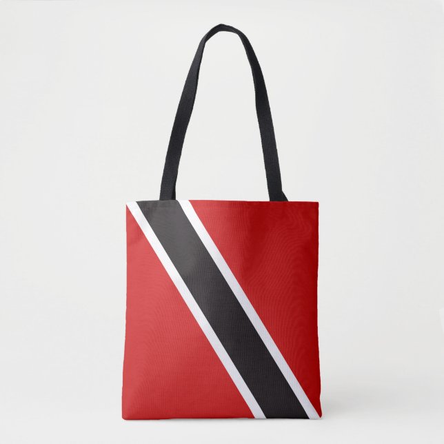 Bolsa Tote Legal Moda De Bandeira De Trinidad E Tobago (Frente)
