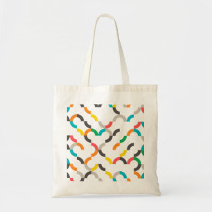 Bolsa Tote Legal, moderno, colorido, geométrico circulares d
