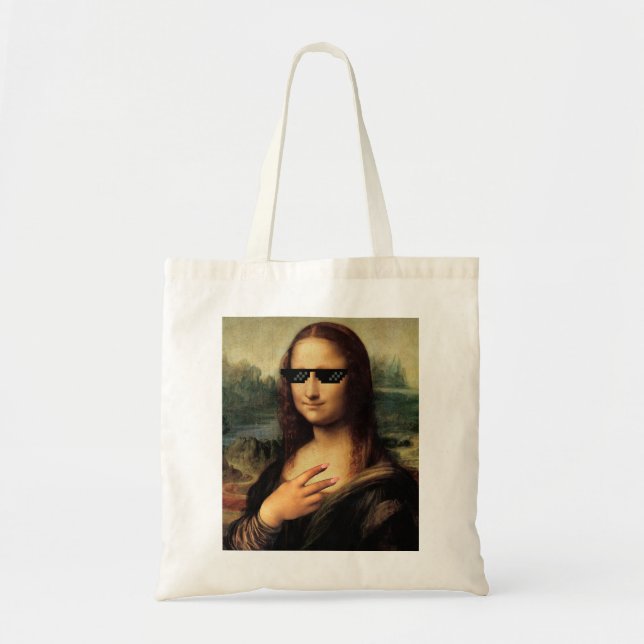 Bolsa Tote Legal Monalisa Selfie (Frente)