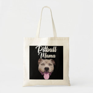 Bolsa Tote Legal Pitbull Mãe Para Mulheres Mama Pitbull Cacho