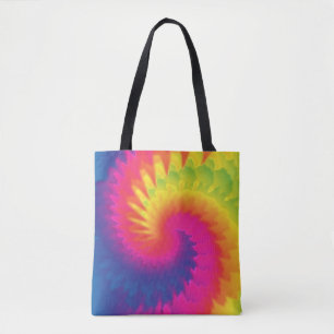 Bolsa Tote Legal Rainbow Tie Dye Fashion
