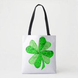 Bolsa Tote Legal Shimmering Verde Rua Shamrock.