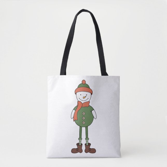 Bolsa Tote Legal Snowman (Frente)