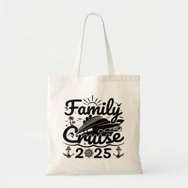 Bolsa Tote Legal Trip Cruising Lover Family Cruise 2025 Engra (Frente)