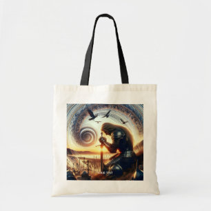 Bolsa Tote Legenda da Espada do Cavaleiro Fantasy