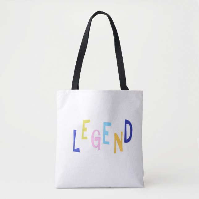 Bolsa Tote legenda de arte (Frente)